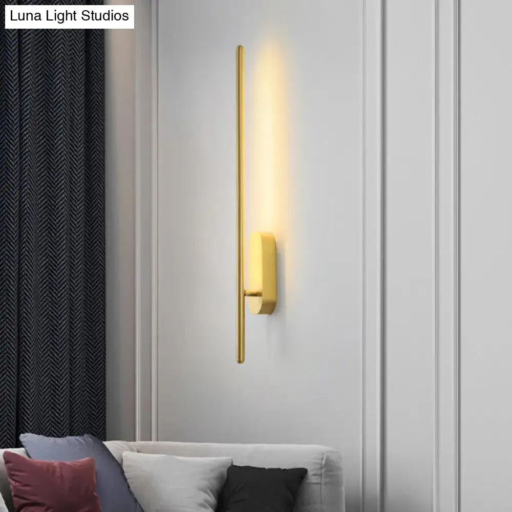 Nordic Style Rotatable LED Wall Lamp for Living Room - Modern Aluminum Wall Light Fixture