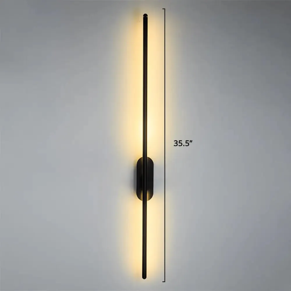 Nordic Style Rotatable LED Wall Lamp for Living Room - Modern Aluminum Wall Light Fixture