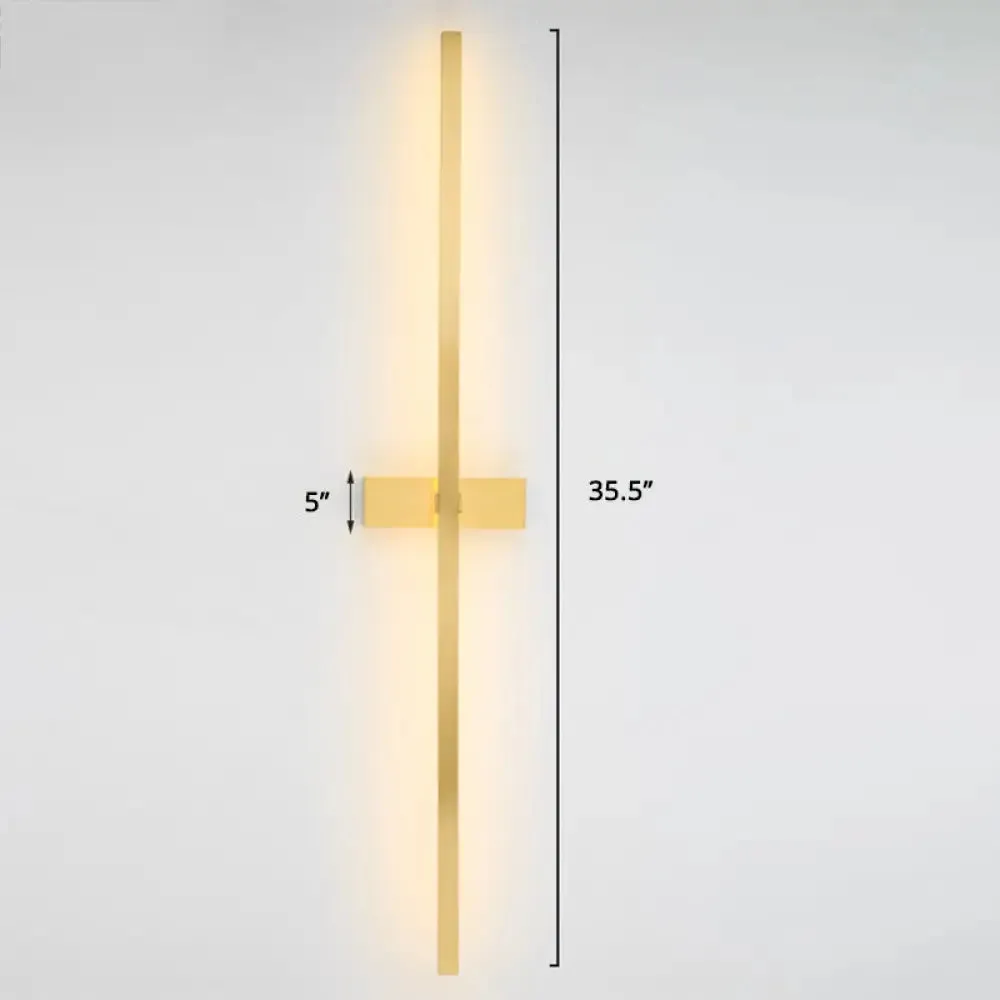 Nordic Style Rotatable LED Wall Lamp for Living Room - Modern Aluminum Wall Light Fixture