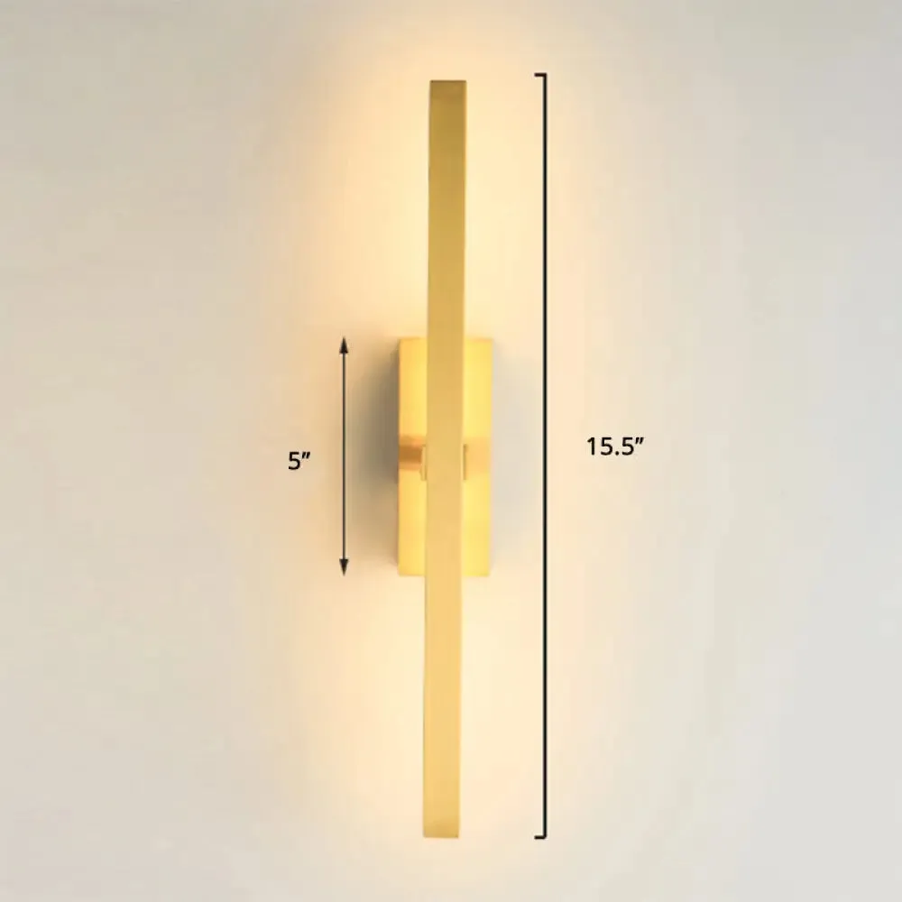 Nordic Style Rotatable LED Wall Lamp for Living Room - Modern Aluminum Wall Light Fixture