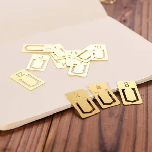 Page Markers - Brass