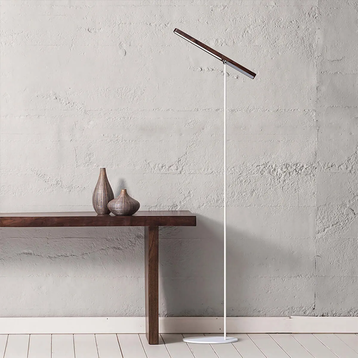 Perch Solid Wood Minimalist Floor Lamp