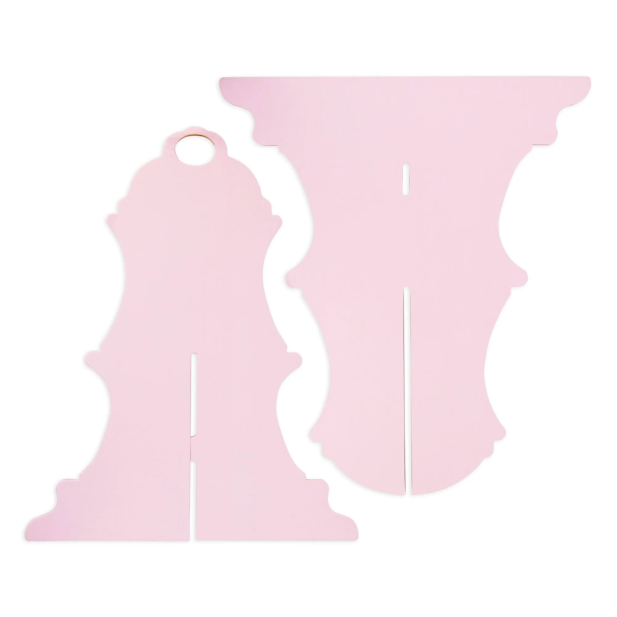 Pink 3-Tiered Cupcake Holders for Girl Baby Showers, Birthday Party (3 pack)