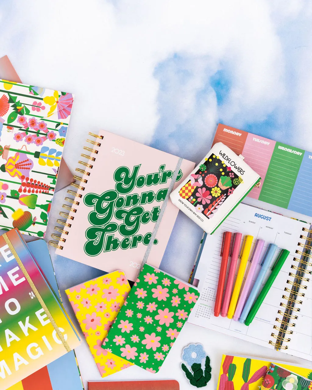 Pocket Notebook Set - Daisies