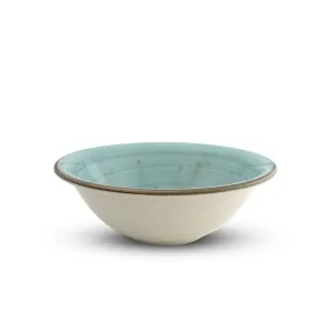 Porcelain Soup - Cereal Bowl Pebble Sea Green 18cm