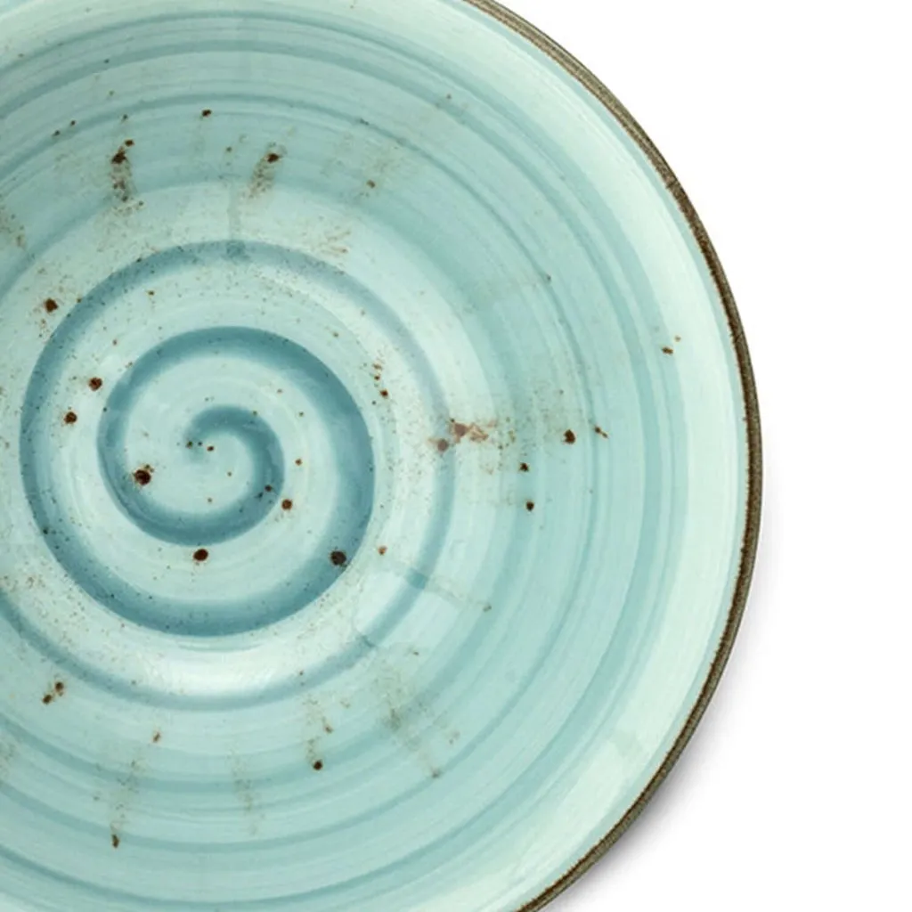 Porcelain Soup - Cereal Bowl Pebble Sea Green 18cm