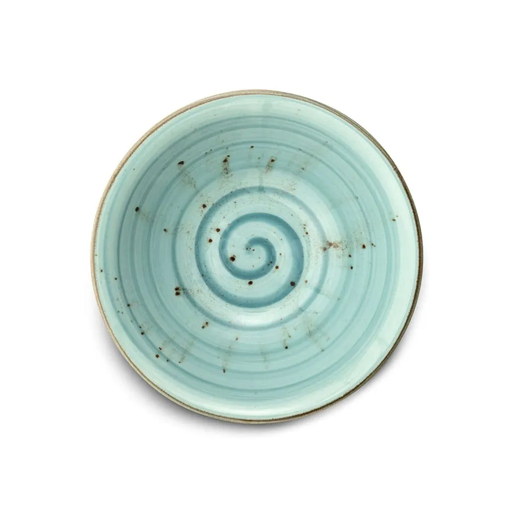 Porcelain Soup - Cereal Bowl Pebble Sea Green 18cm