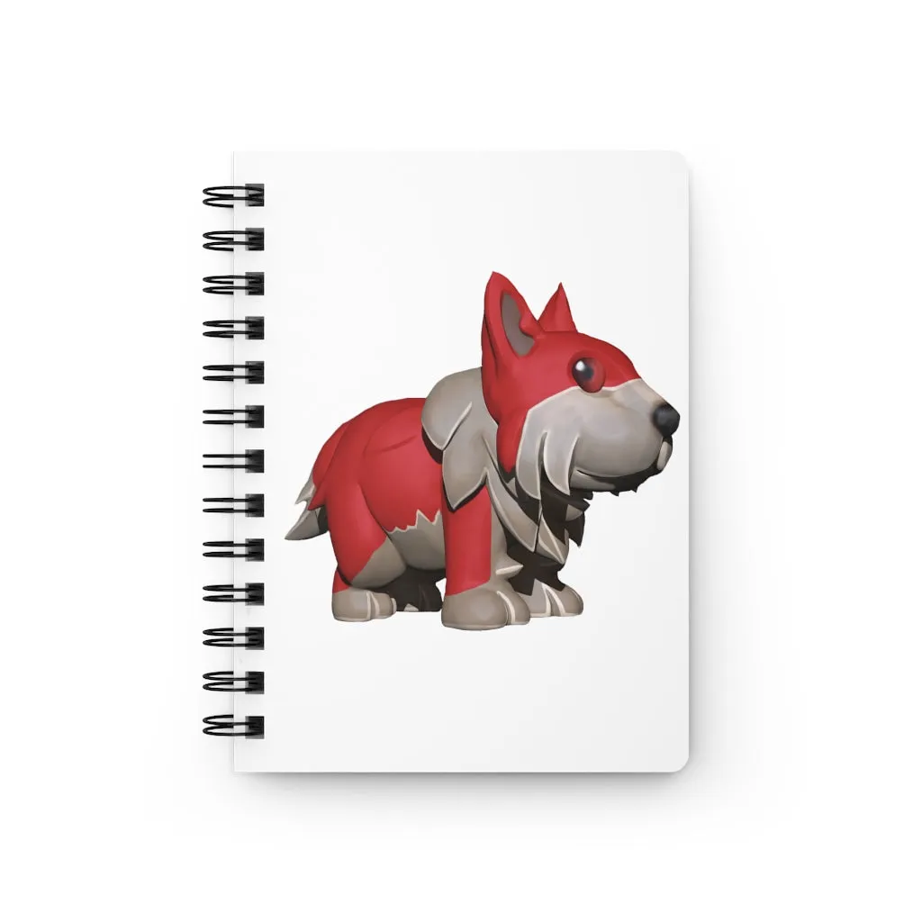 Red Dog Spiral Bound Journal