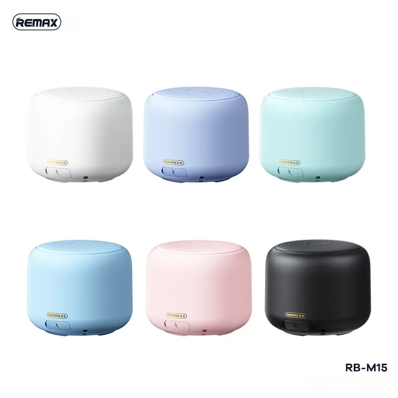 REMAX RB-M15 ZENS SERIES OUTDOOR WIRELESS BLUETOOTH SPEAKER, Outdoor Speaker, Wireless Speaker - Pink