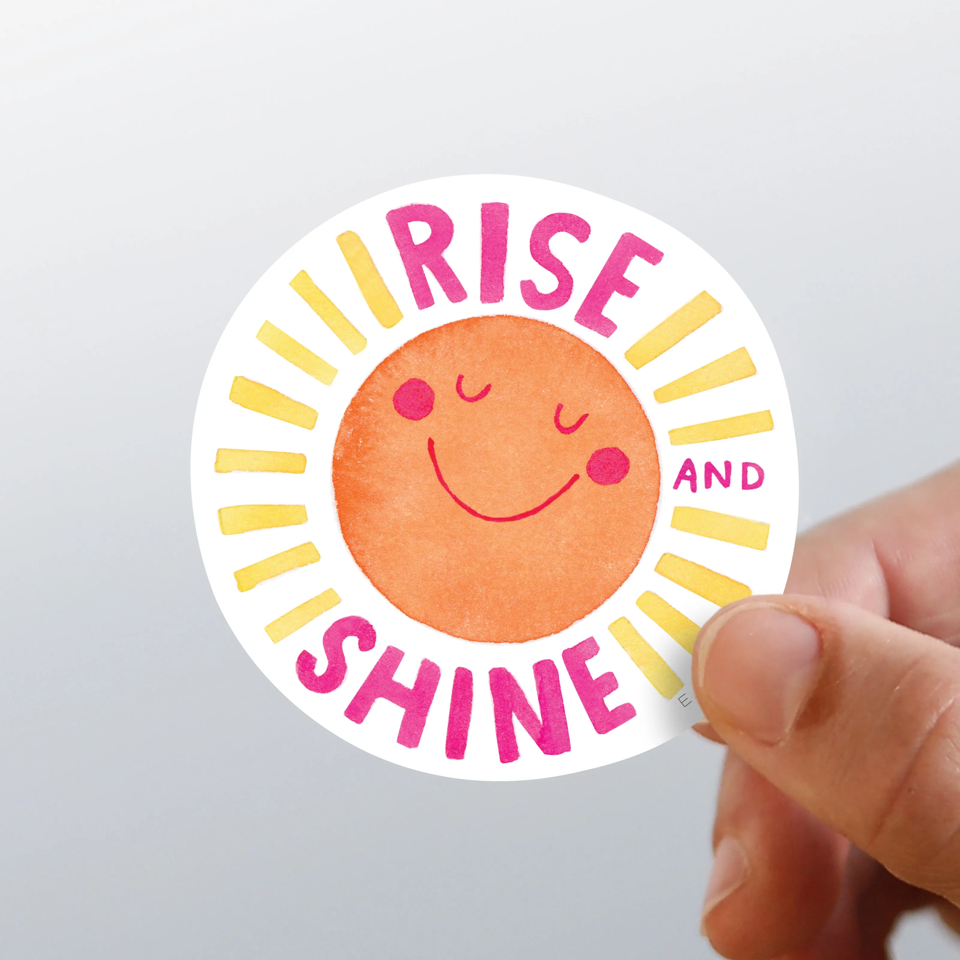 Rise and Shine Sticker