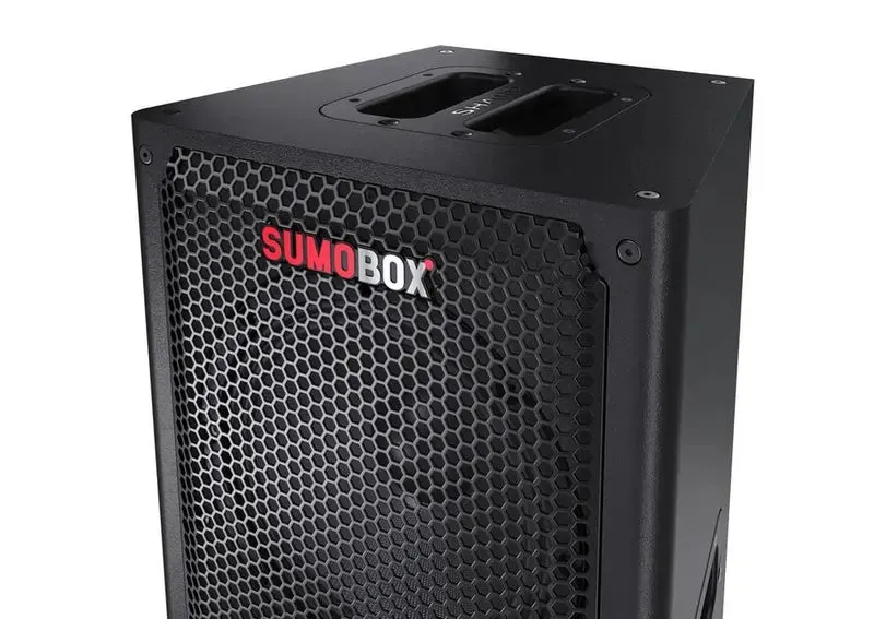 Sharp CPLS100 120W 2.0 Channel Sumobox Speaker, Black