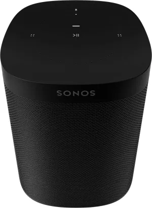 Sonos One (Gen 2) - The Powerful Smart Speaker with  Alexa Built-In, Black