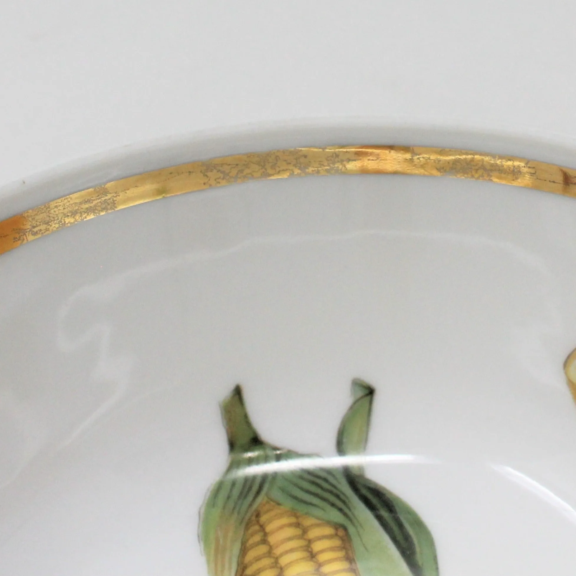 Soup / Salad Bowl, Royal Worcester, Evesham Gold, Vintage