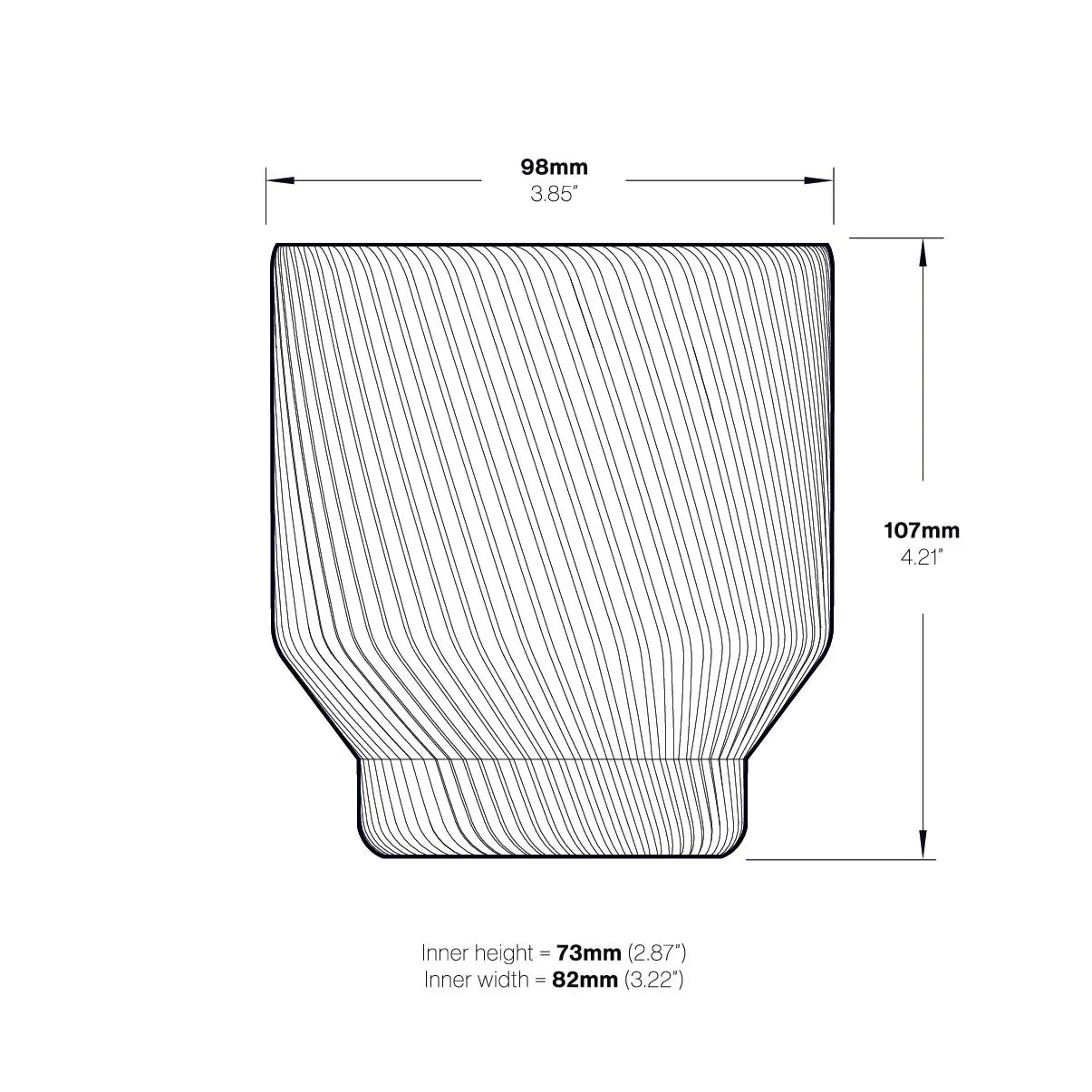 Spruce Planter- 3"