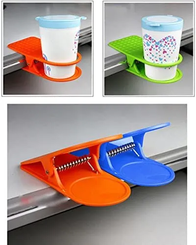 Table Desk Cup Holder Clip