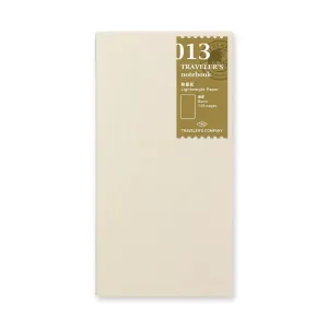 Traveler's Company - 013 Lightweight Paper Notebook (Regular)