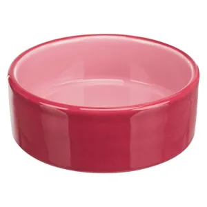 Trixie Ceramic Bowl Pink 300ml, Diameter 12cm