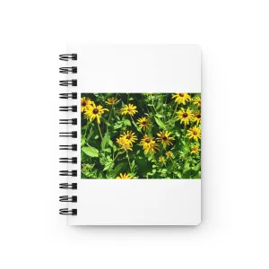 Yellow Flowers Spiral Bound Journal