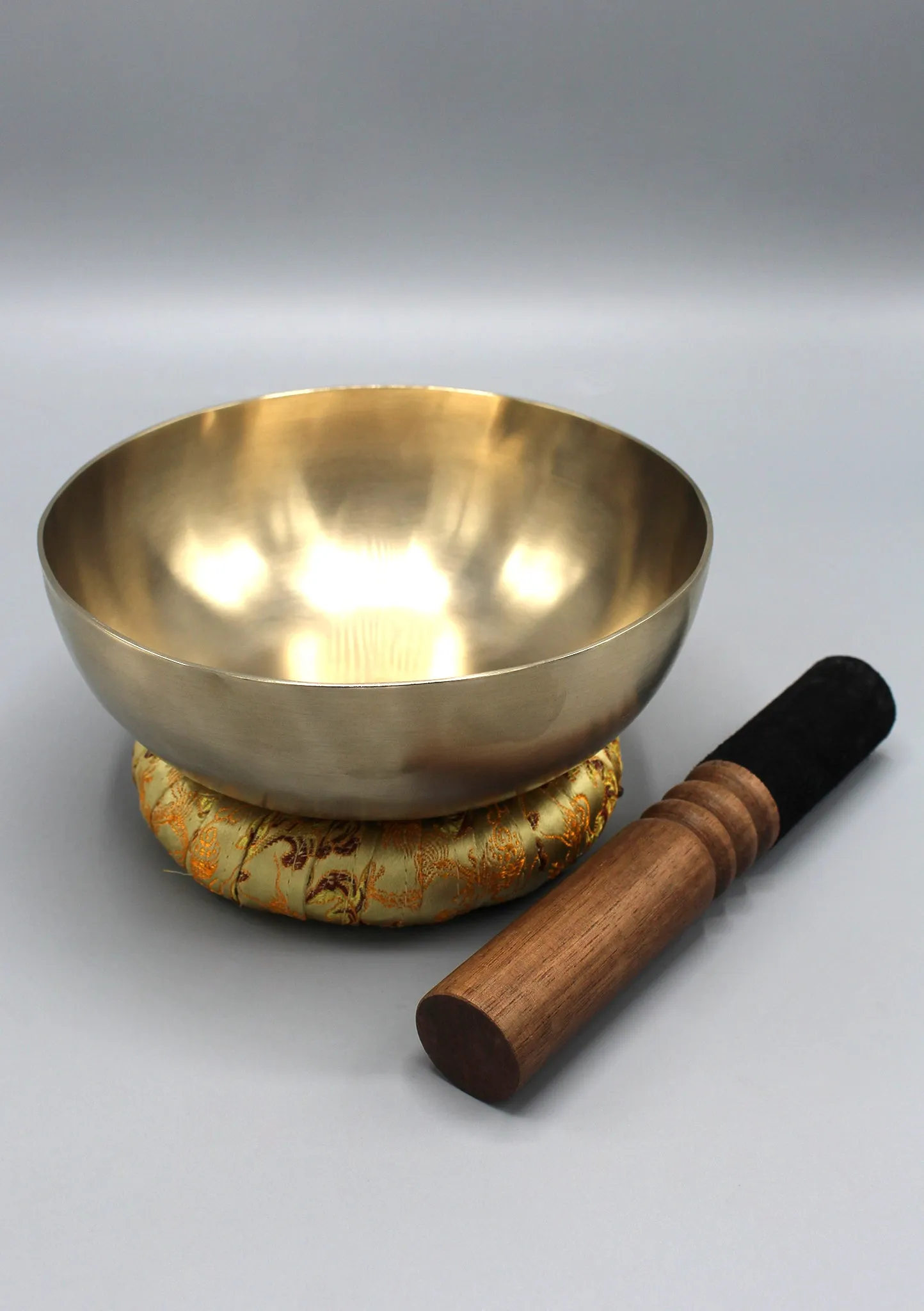 Zen Tibetan Healing Singing Bowl with Cushion and Mallet Note # E