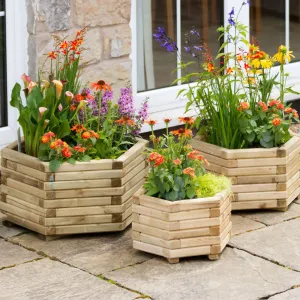 Zest Outdoor Living Marford Planter Set of 3